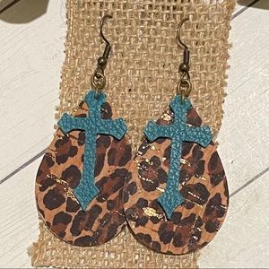 Genuine Leather Earrings